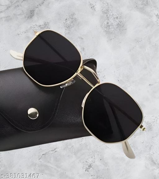 Gold Frame Sunglass