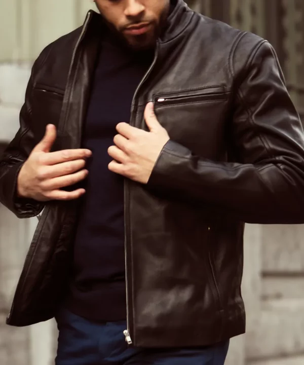 Men's Melton Wool Trucker Jacket